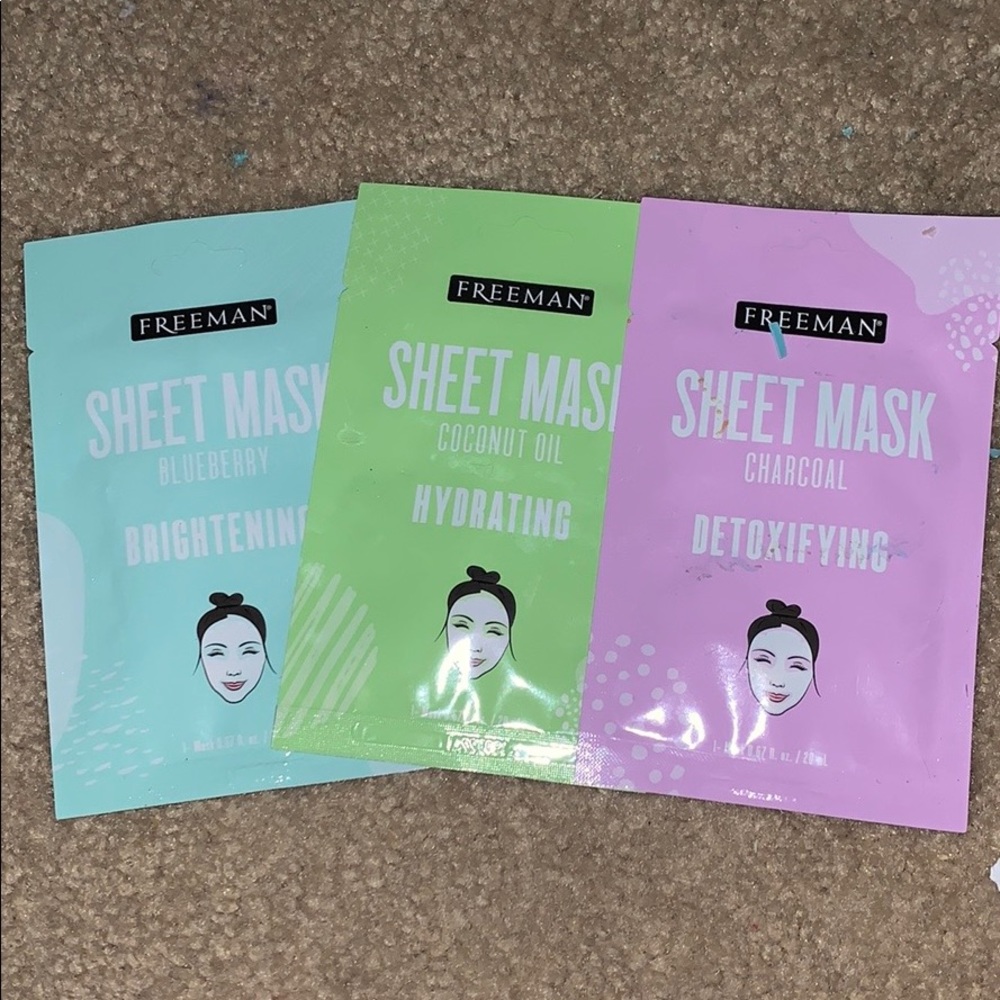 Face sheet masks